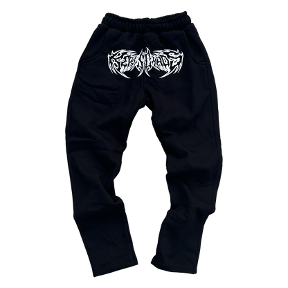 "Before Chaos" Sweatpants Black