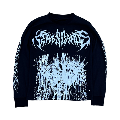 "Before Chaos" Long Sleeve Black