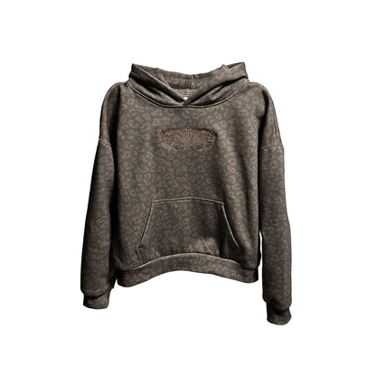 "Untamed" Hoodie Brown