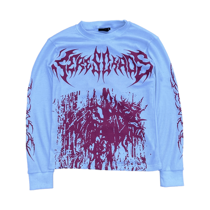 "Before Chaos" Long Sleeve White