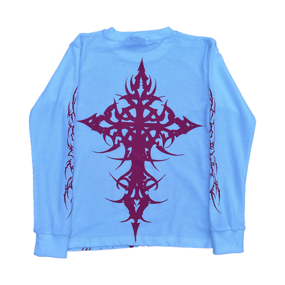 "Before Chaos" Long Sleeve White